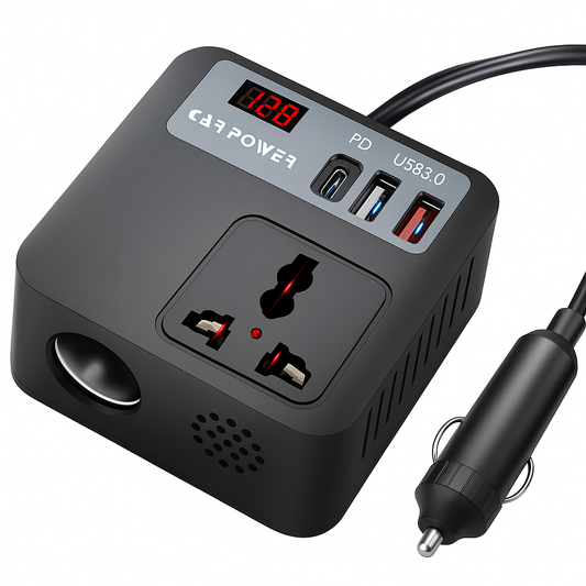 200W Car Inverter (Plug Car Charger)