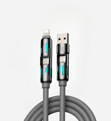 4 in 1 Silicon Cable