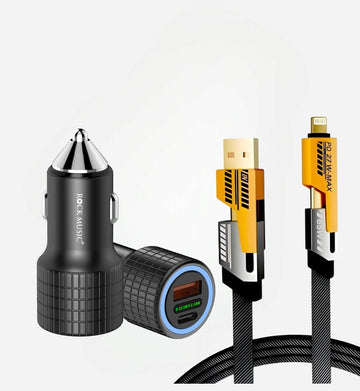 55W Car + 65W Cable