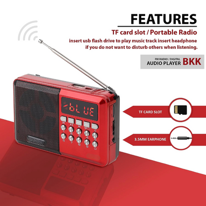 Radio with Bluetooth Speaker